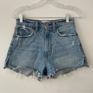 Abercrombie & Fitch The Mom Short High Rise Curve Love 26W